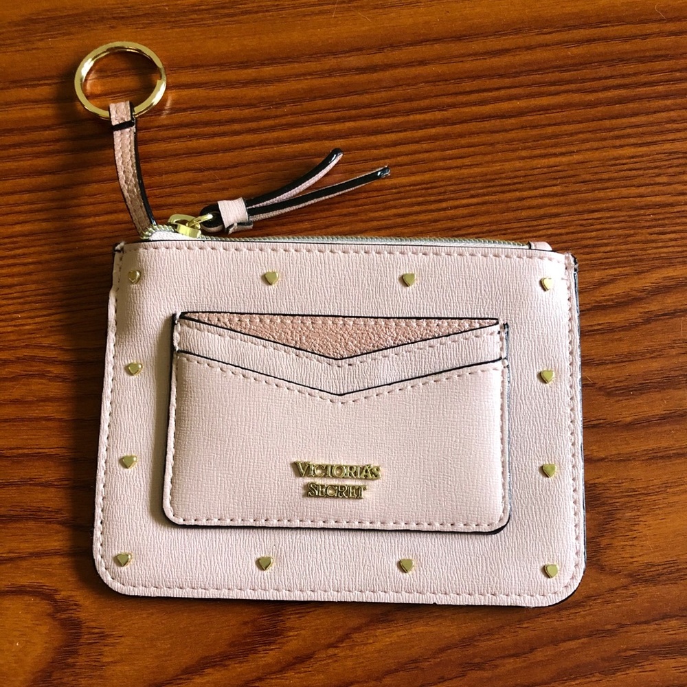 Victoria’s Secret pink card holder